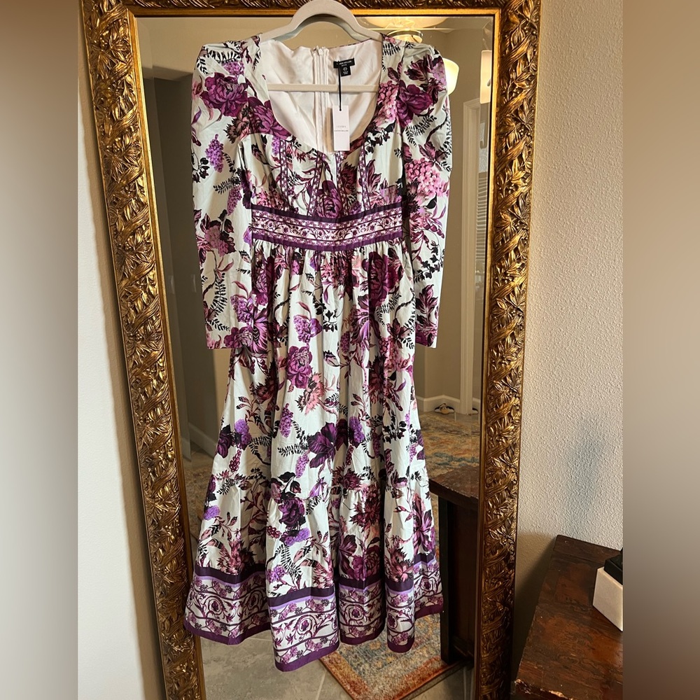 Lydia Millen Border Cotton Sateen Size US 4 | UK 8